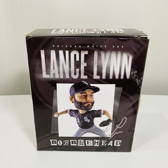 Lance Lynn #33 MLB Chicago White Sox SGA Bobblehead Bobble 8/13/2022 New In Box - Picture 1 of 6